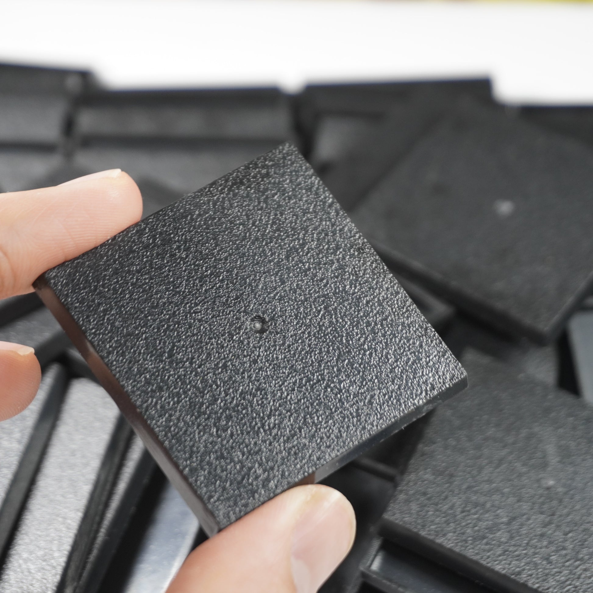 50mm Square Bases - Heavy-Duty Plastic Foundation for Large Monsters & War Machines - Wargame Base World
