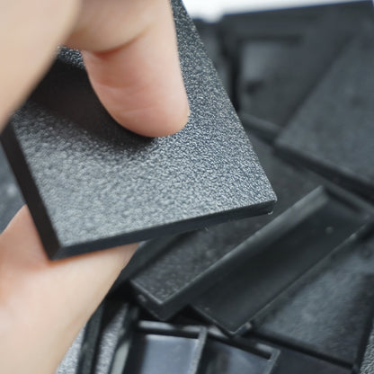 50mm Square Bases - Heavy-Duty Plastic Foundation for Large Monsters & War Machines - Wargame Base World