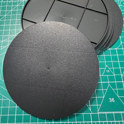 Round Bases -130mm Round Bases - Miniatures Bases - Wargame Base World