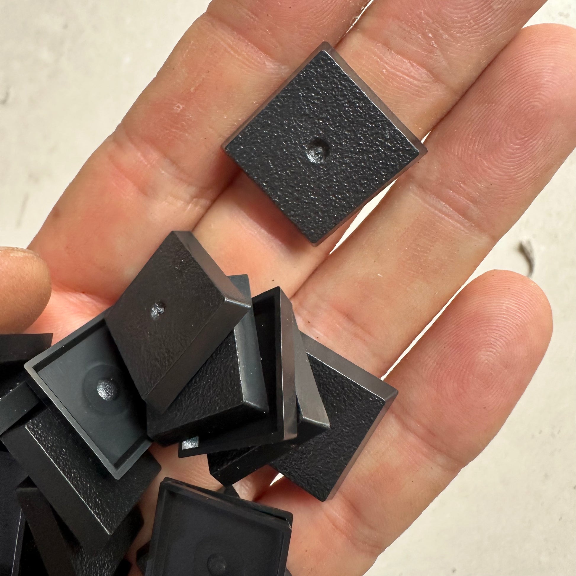 20mm Square Bases for Miniatures - Wargame Base World