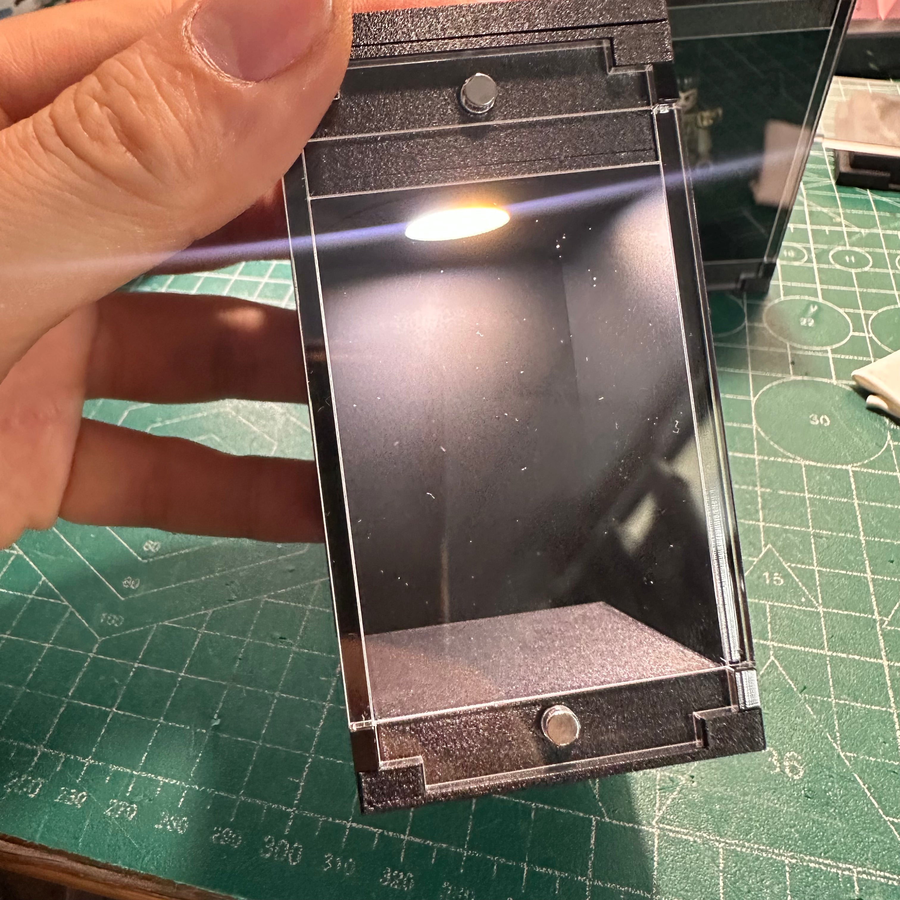 Miniature Acrylic Display Box.