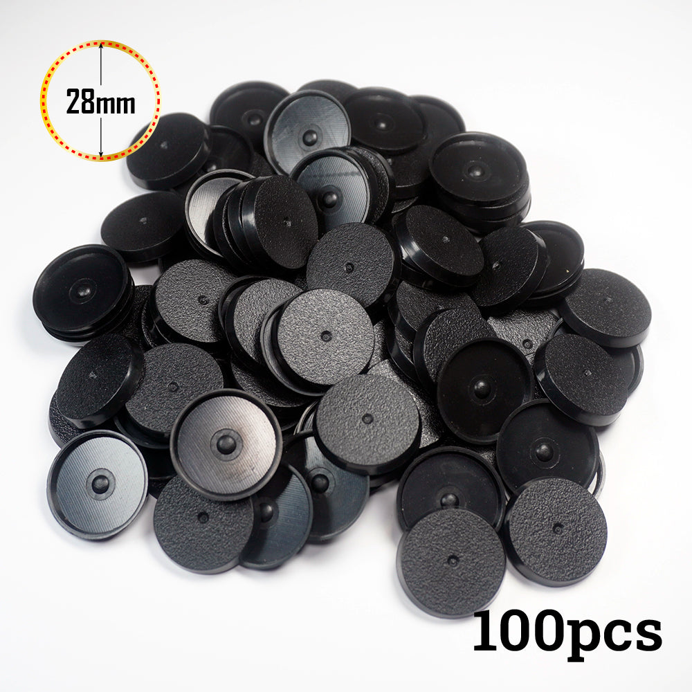 28mm Round Bases for Miniatures 28mm New comming - Wargame Base World