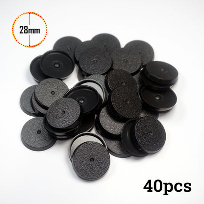 28mm Round Bases for Miniatures 28mm New comming - Wargame Base World