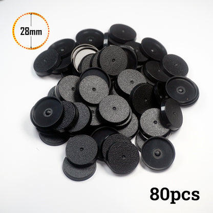 28mm Round Bases for Miniatures 28mm New comming - Wargame Base World