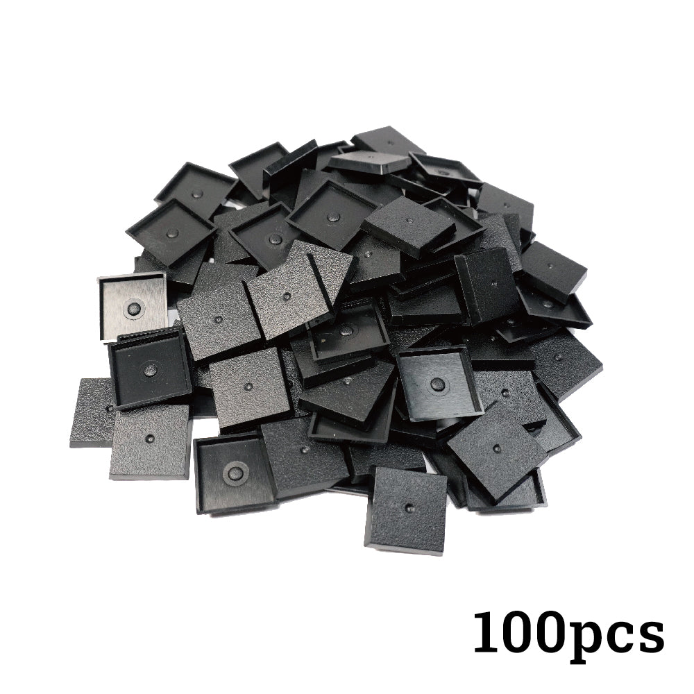 25mm Square Bases for Wargame Miniature - Wargame Base World