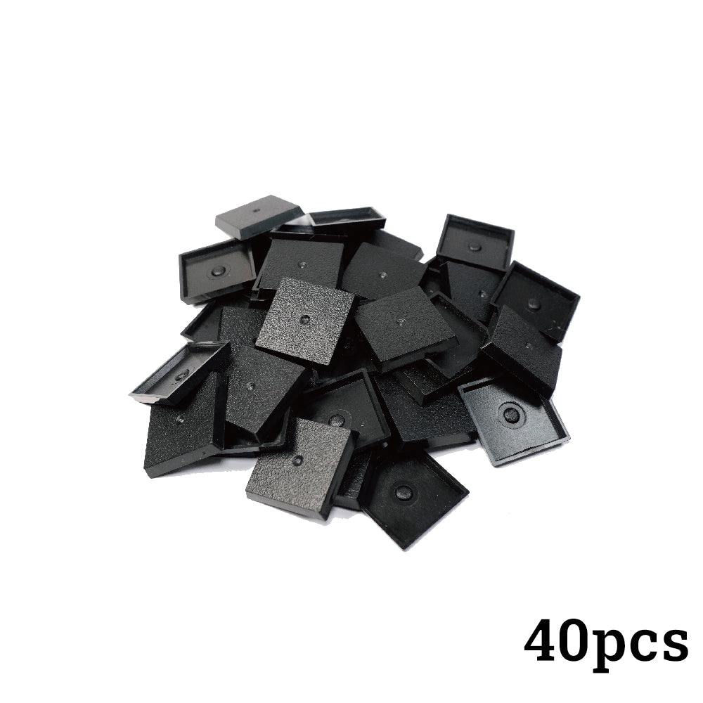 25mm Square Bases for Wargame Miniature - Wargame Base World