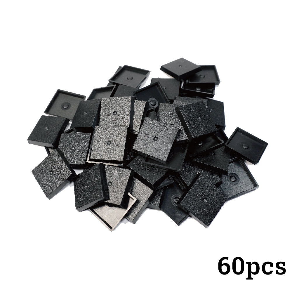 25mm Square Bases for Wargame Miniature - Wargame Base World