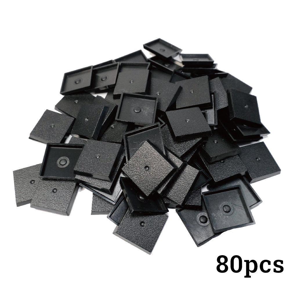 25mm Square Bases for Wargame Miniature - Wargame Base World