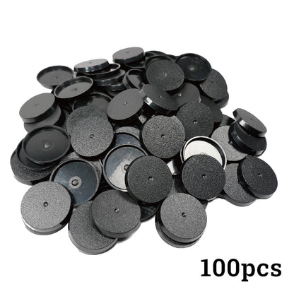 32mm Round Bases - High-Impact Plastic Foundation for 11th Edition Models - Wargame Base World