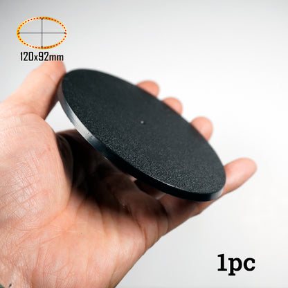 120x92mm Oval Base - Perfect for Miniature Gaming - Wargame Base World