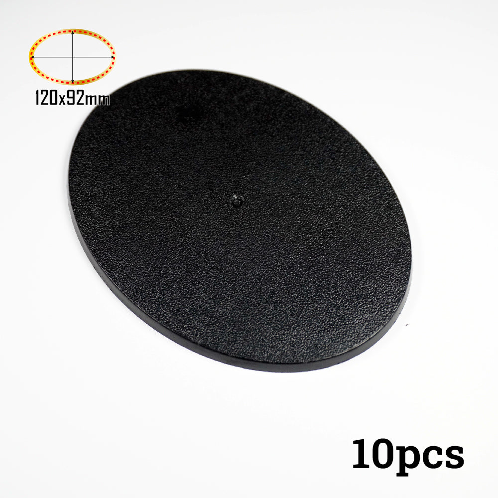120x92mm Oval Base - Perfect for Miniature Gaming - Wargame Base World