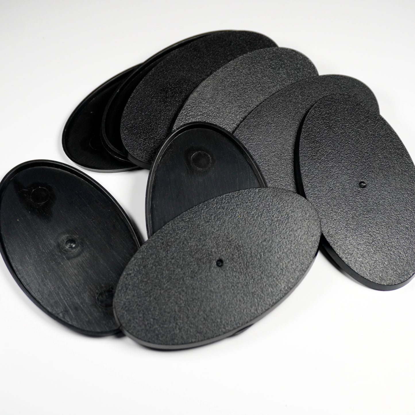 90x52mm Oval Bases - Precision Plastic Foundation for Heavy Cavalry & War Machines - Wargame Base World