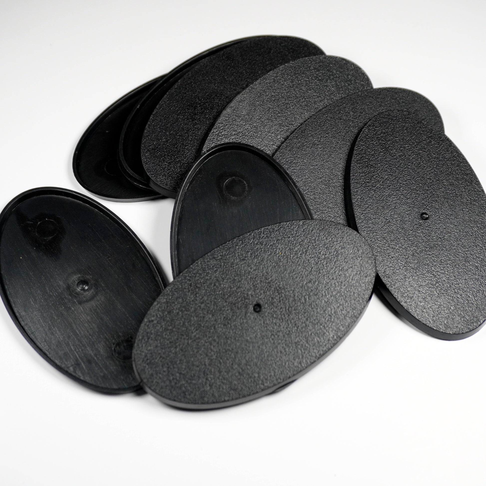 90x52mm Oval Bases - Precision Plastic Foundation for Heavy Cavalry & War Machines - Wargame Base World