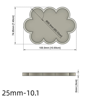 25/28.5/32/40mm Movement Tray For Warhammer Miniature - Wargame Base World