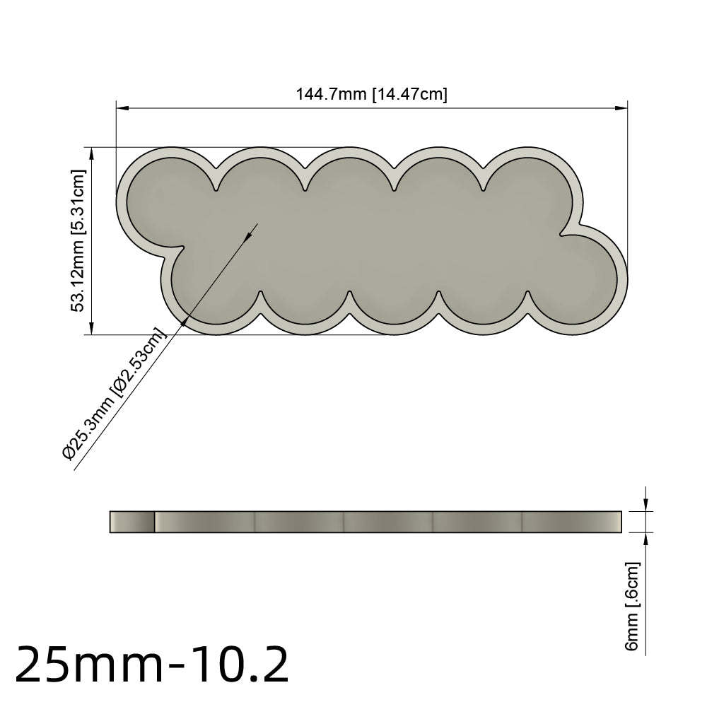 25/28.5/32/40mm Movement Tray For Warhammer