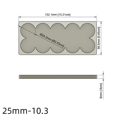 25/28.5/32/40mm Movement Tray For Warhammer Miniature - Wargame Base World