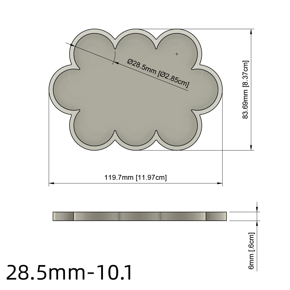 25/28.5/32/40mm Movement Tray For Warhammer