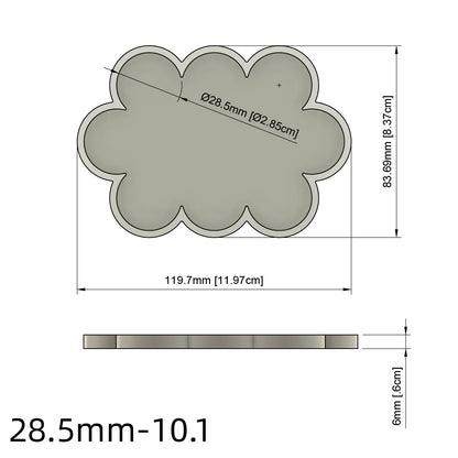 25/28.5/32/40mm Movement Tray For Warhammer Miniature - Wargame Base World