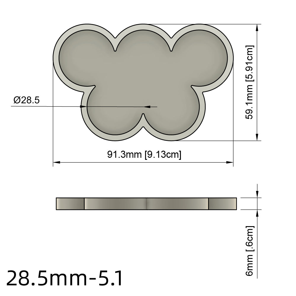 25/28.5/32/40mm Movement Tray For Warhammer