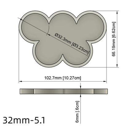 25/28.5/32/40mm Movement Tray For Warhammer Miniature - Wargame Base World