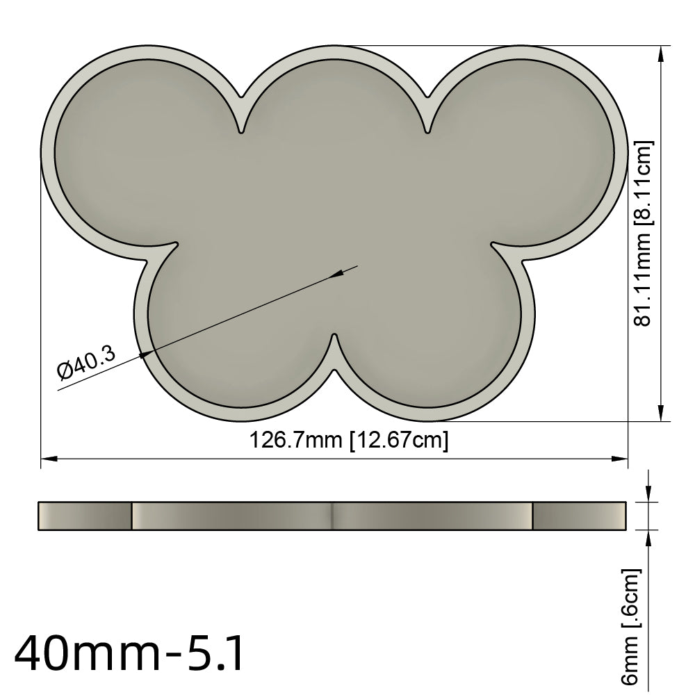 25/28.5/32/40mm Movement Tray For Warhammer
