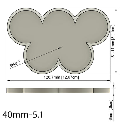 25/28.5/32/40mm Movement Tray For Warhammer Miniature - Wargame Base World