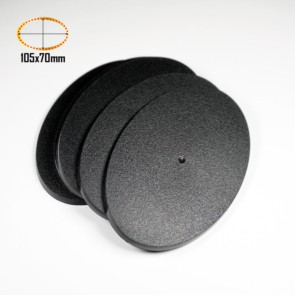 105x70mm Oval Bases For Warhammer - Wargame Base World