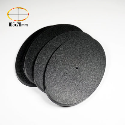 105x70mm Oval Bases For Warhammer - Wargame Base World