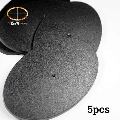 105x70mm Oval Bases For Warhammer - Wargame Base World