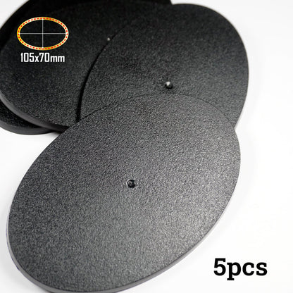 105x70mm Oval Bases For Warhammer - Wargame Base World