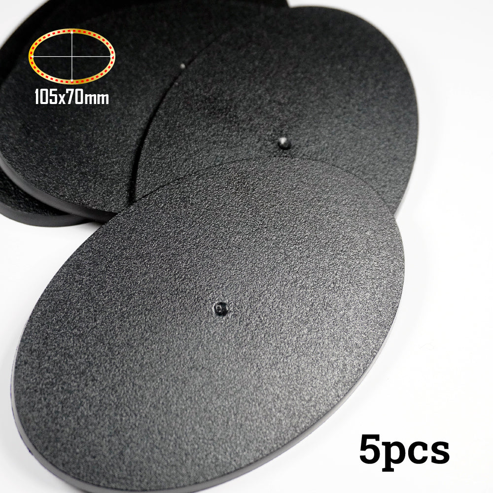 105x70mm Oval Bases For Warhammer - Wargame Base World