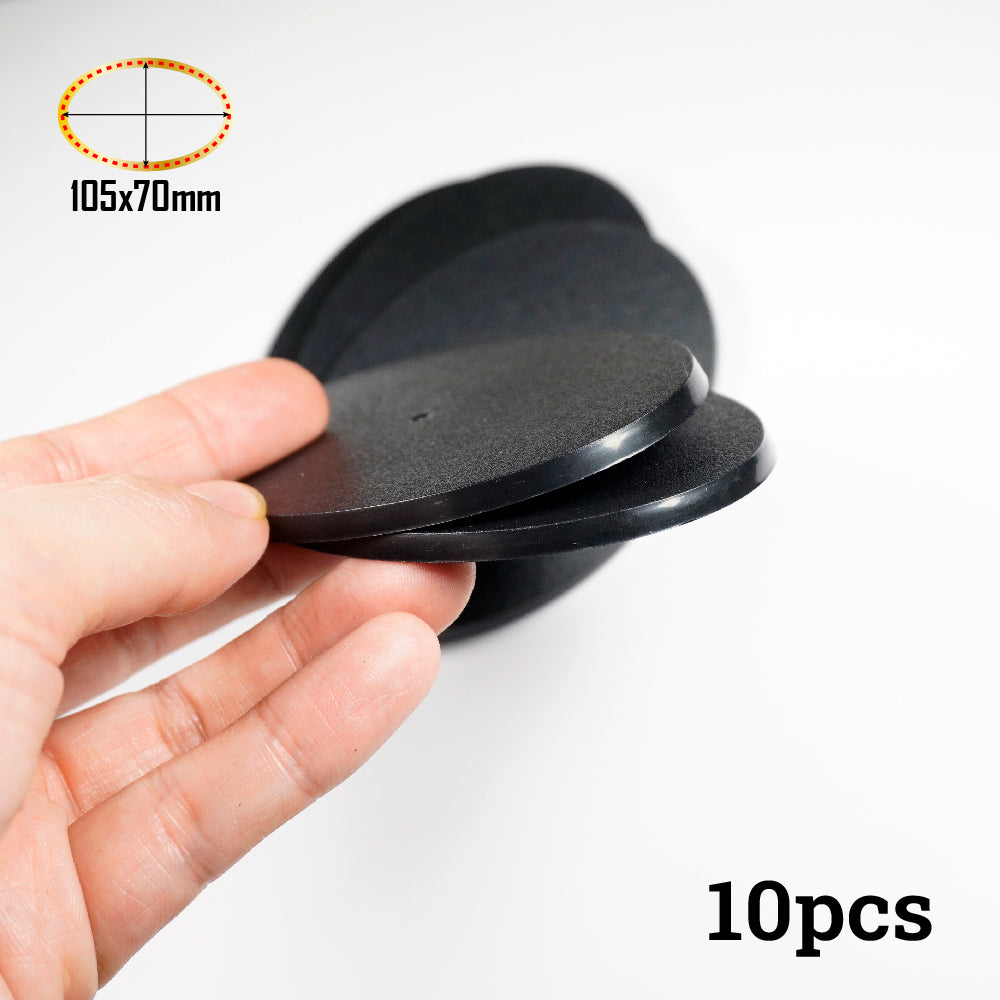 105x70mm Oval Bases For Warhammer - Wargame Base World