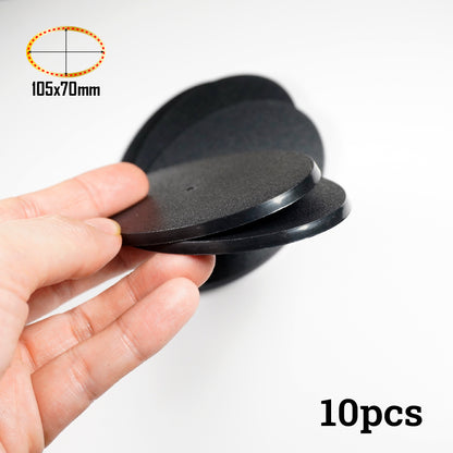 105x70mm Oval Bases For Warhammer - Wargame Base World