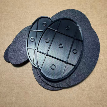3D Printed ABS Oval Bases with Magnet Slots - 60x35 to 150x95mm
