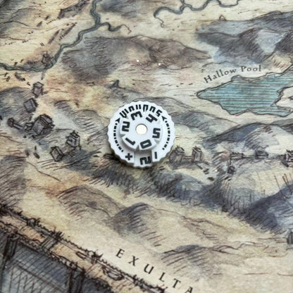 25mm 0-59 Wounds Tracker - Wargame Base World