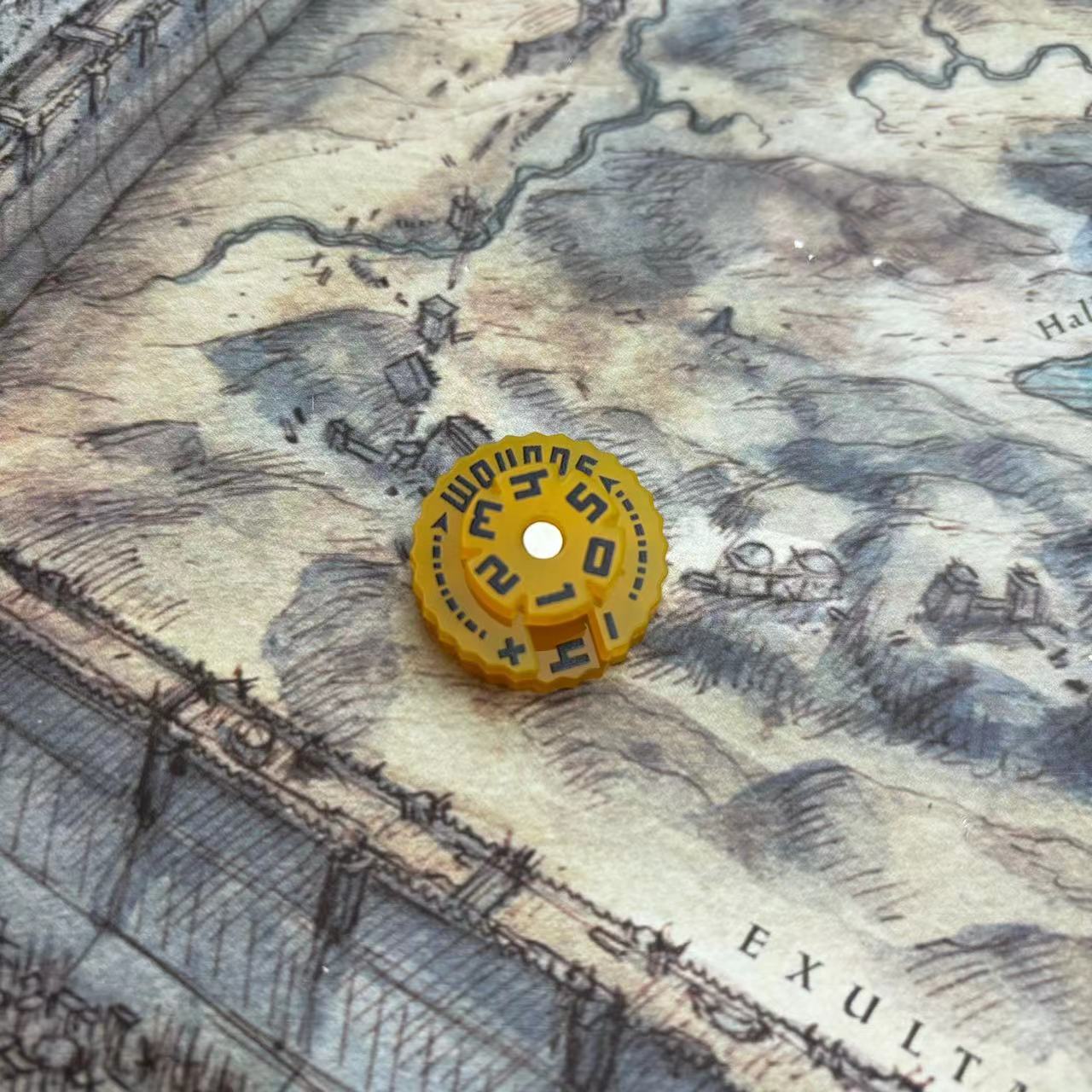 25mm 0-59 Wounds Tracker - Wargame Base World