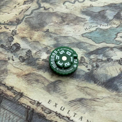 25mm 0-59 Wounds Tracker - Wargame Base World