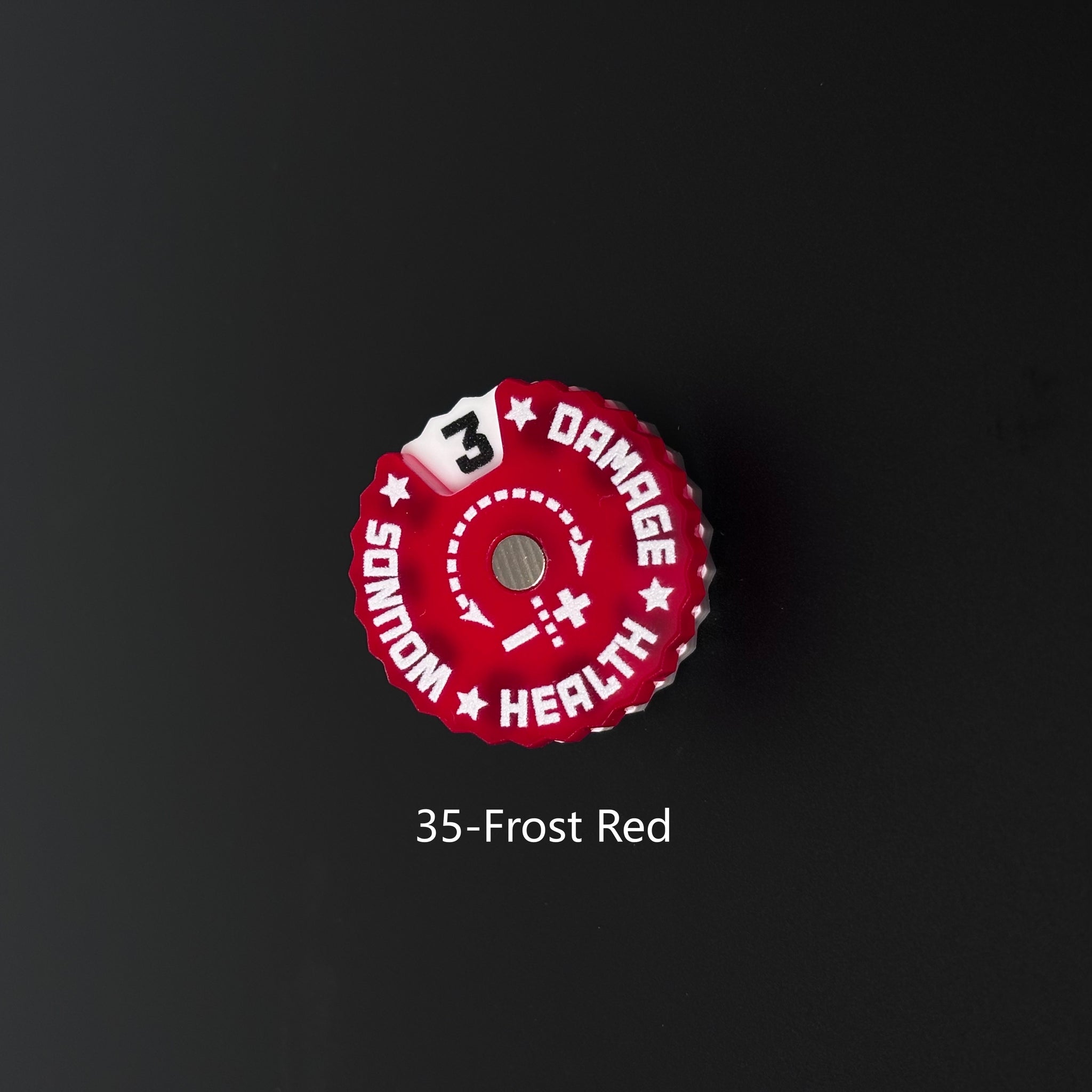 25mm 0-9 Wounds Tracker