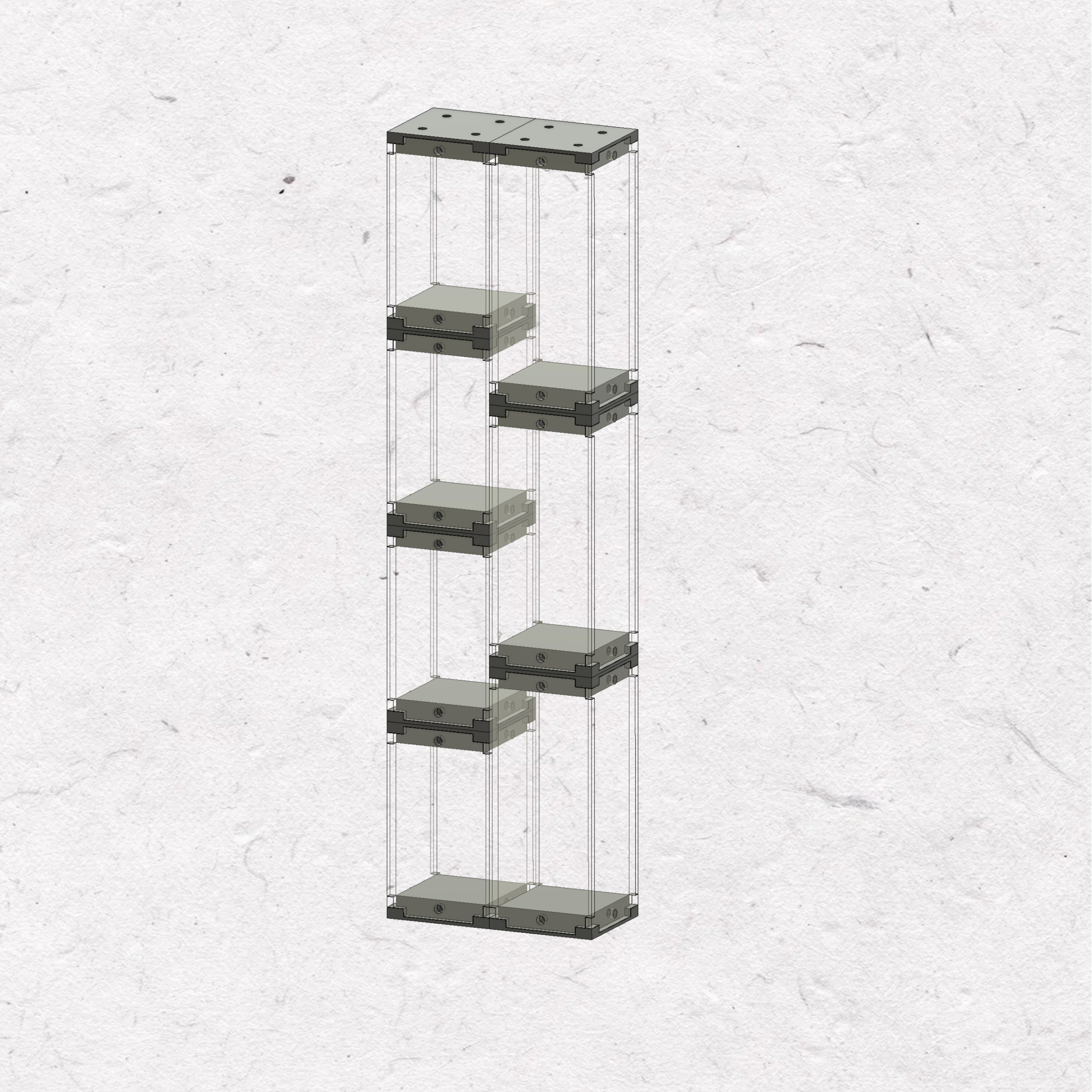 Miniature Acrylic Display Box. Lite