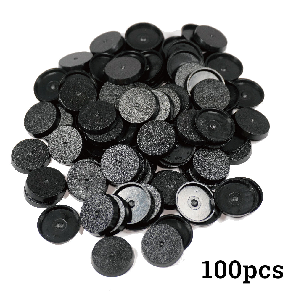 25mm Round Bases - Compatible with Warhammer 40k & Leading Tabletop Miniatures - Wargame Base World