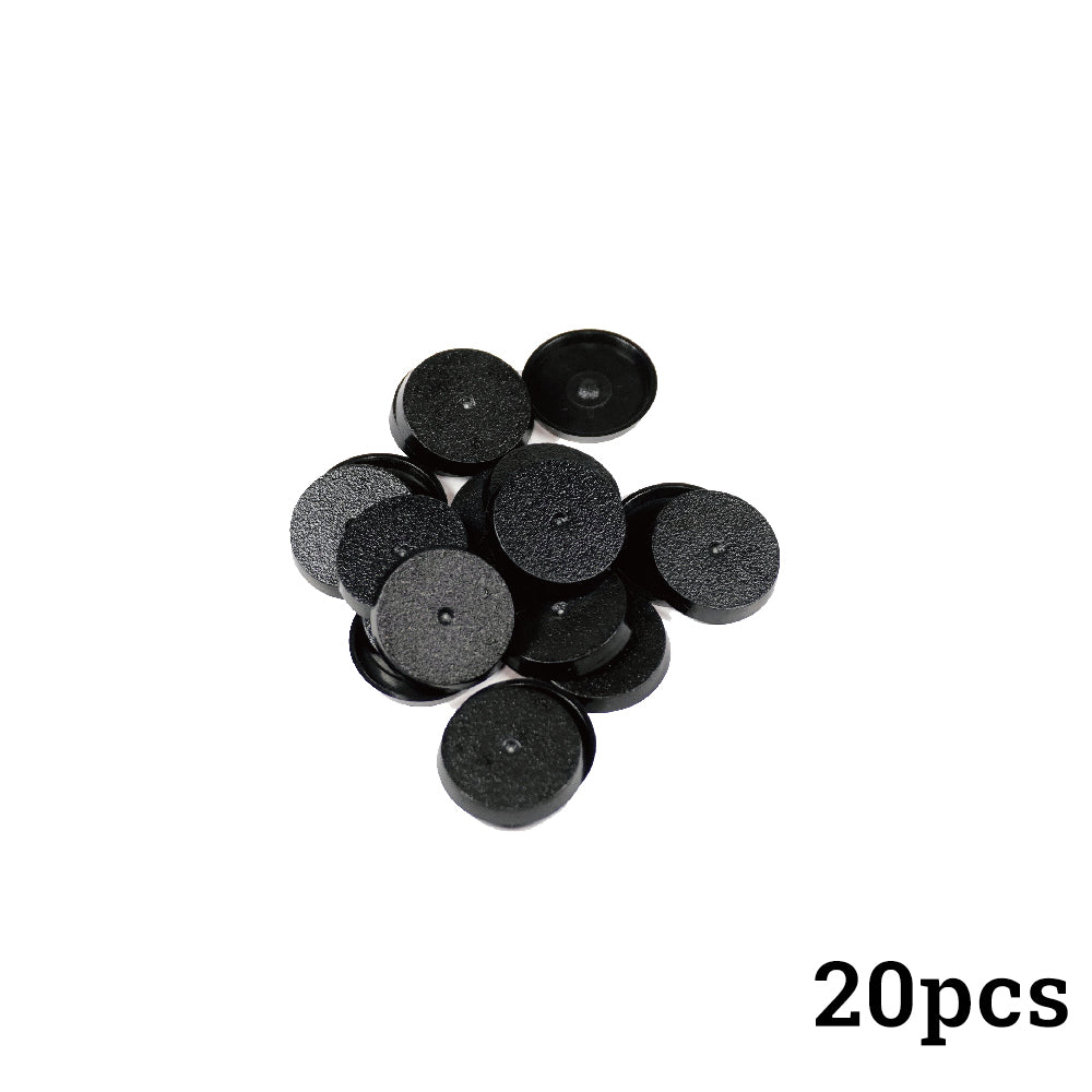 25mm Round Bases - Compatible with Warhammer 40k & Leading Tabletop Miniatures - Wargame Base World