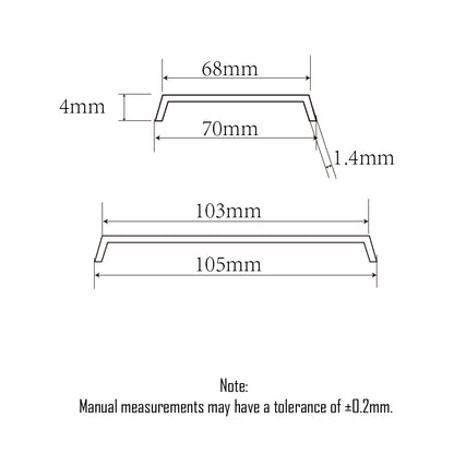 105x70mm Oval Bases For Warhammer - Wargame Base World