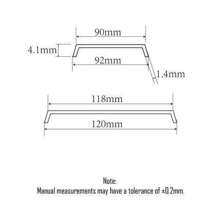 120x92mm Oval Base - Perfect for Miniature Gaming - Wargame Base World