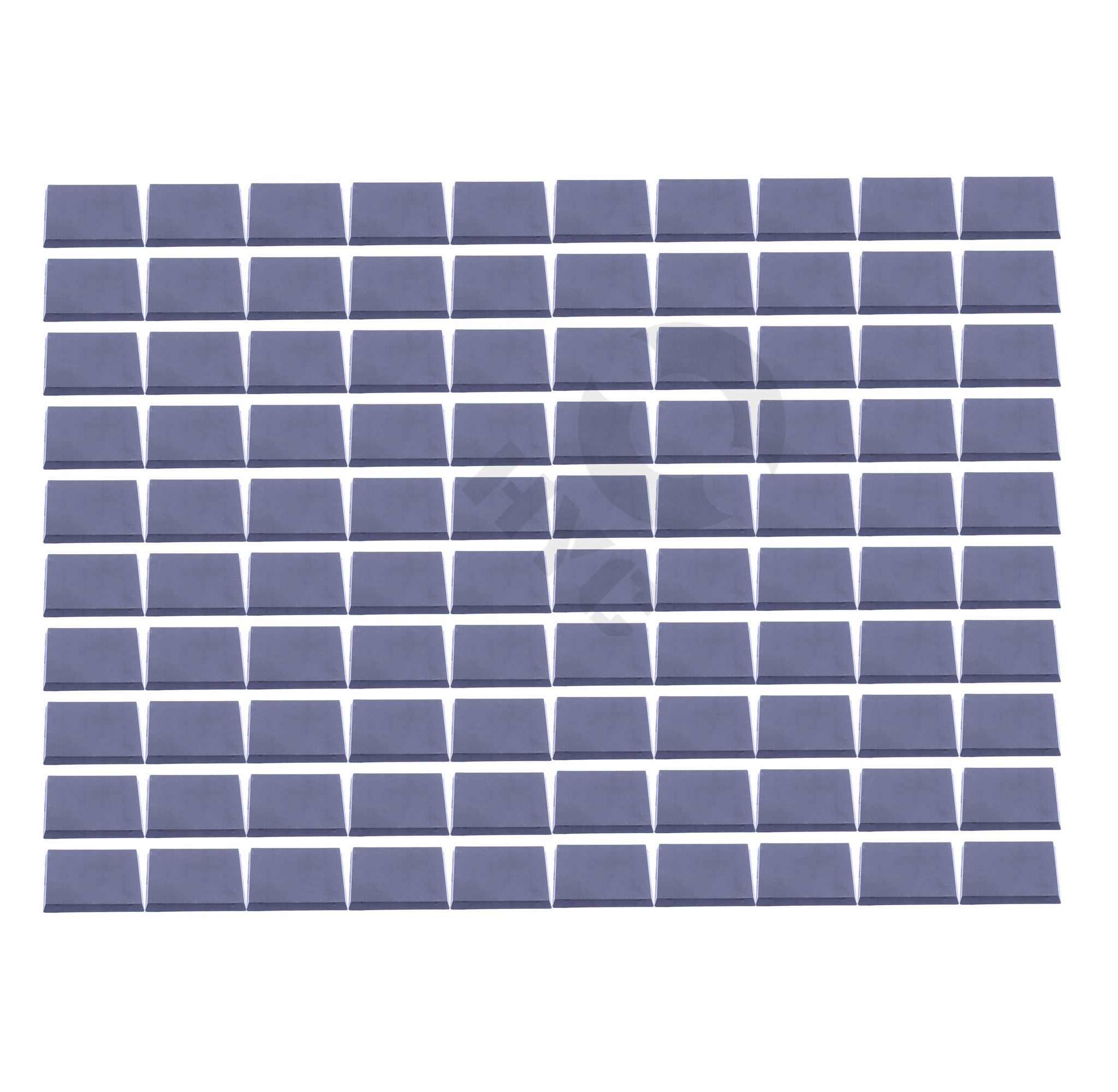 Lot of 100 50mm square bases - WargameBase Store