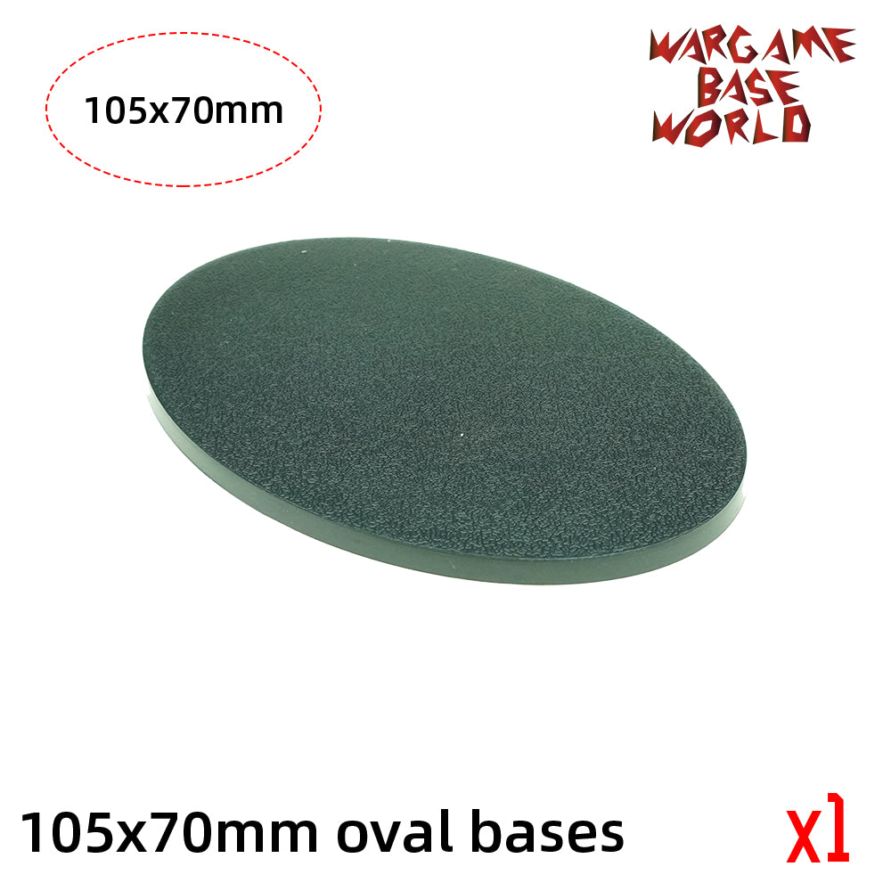 Oval bases -105x70mm oval bases for Warhammer - WargameBase Store