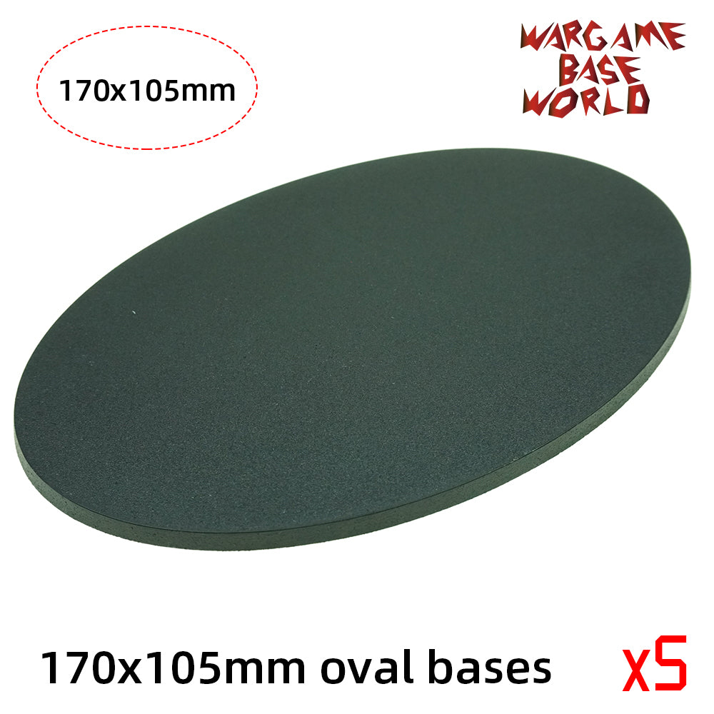 170x105mm Oval Base - Wargame Base World