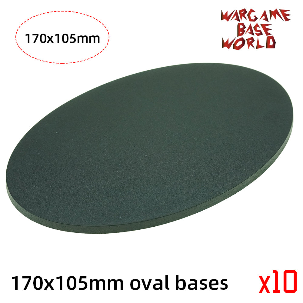 170x105mm Oval Base - Wargame Base World