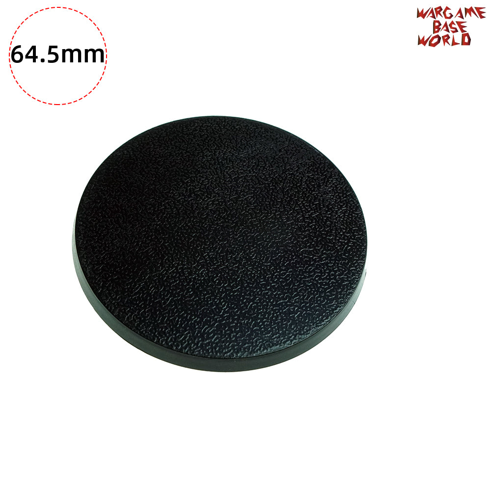 Round Bases - 64.5mm Round Bases - WargameBase Store