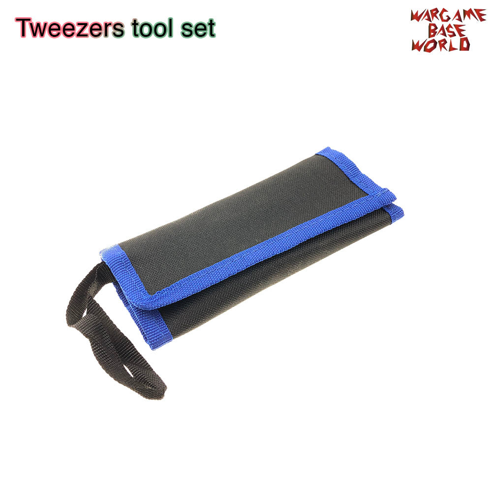 Tweezers Suit - Stainless Steel - High elasticity -9pcs - WargameBase Store