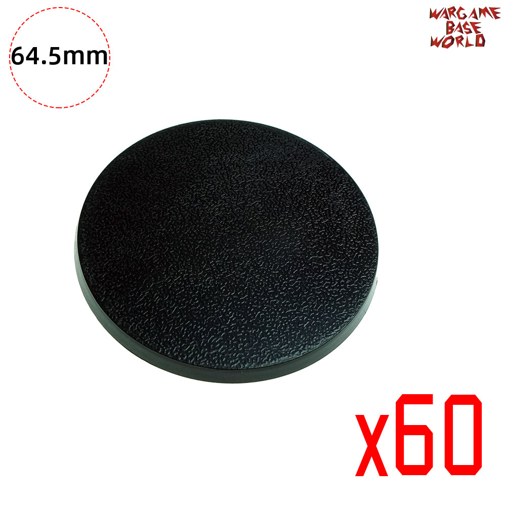 Round Bases - 64.5mm Round Bases - WargameBase Store